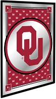 The Fan-Brand University of Oklahoma: Team Spirit OU Framed Mirrored Wall Sign                                                  