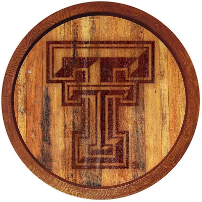 The Fan-Brand Texas Tech University Branded Faux Barrel Top Sign                                                                