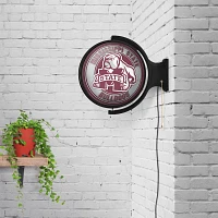 The Fan-Brand Mississippi State University Mascot Round Rotating Lighted Sign                                                   