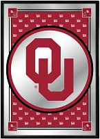 The Fan-Brand University of Oklahoma: Team Spirit OU Framed Mirrored Wall Sign                                                  