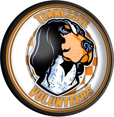 The Fan-Brand University of Tennessee Mascot Round Slimline Lighted Wall Sign                                                   