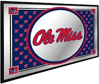 The Fan-Brand University of Mississippi Team Spirit Framed Mirrored Wall Sign                                                   