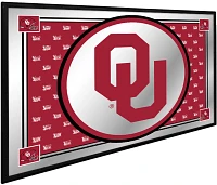 The Fan-Brand University of Oklahoma Team Spirit Framed Mirrored Wall Sign                                                      