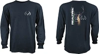 Live Outside the Limits Men's Buck Stare Long Sleeve T-shirt                                                                    