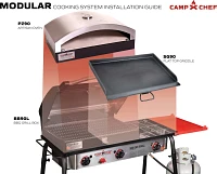Camp Chef Big Gas Grill 3-Burner Cooking System with 16 in x 24 in Grill Box                                                    