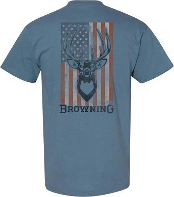 Browning Men’s Whitetail Flag T-shirt