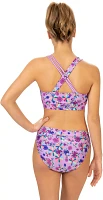 Dolfin Women’s Uglies Pinwheel Asymmetrical Work Out 2-Piece Swimsuit