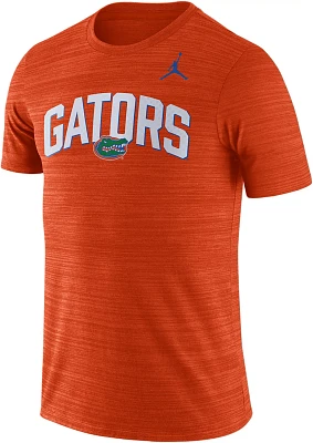 Jordan Men's University of Florida Dri-FIT Velocity Short Sleeve T-shirt                                                        