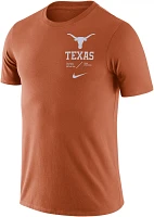Nike Men's University of Texas Dri-FIT Team Short Sleeve T-shirt                                                                