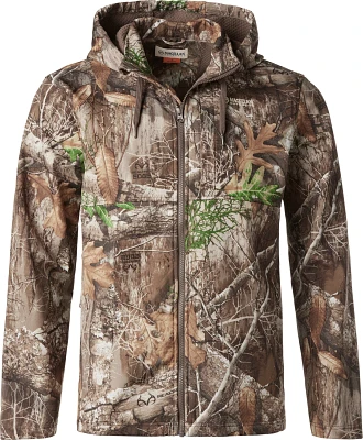 Magellan Outdoors Hunt Gear Men’s Boone Hooded FZ Camo Jacket                                                                 