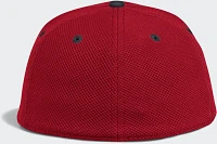 adidas Men's University of Louisville Fitted Mesh Baseball Flat Brim Cap