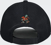 adidas Men's University of Miami Coach Mesh Structured Adjustable Cap                                                           