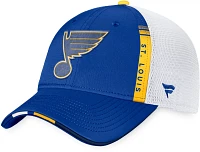 Fanatics Men's St. Louis Blues Authentic Pro Draft 2022 Structured Trucker Cap                                                  