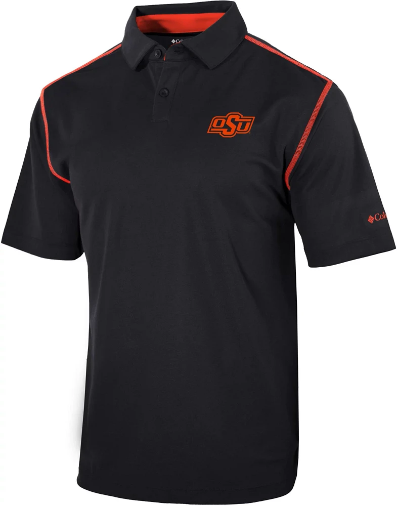 Columbia Sportswear Men's Oklahoma State University High Stakes Polo Shirt