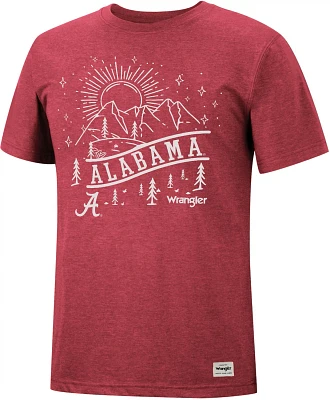 Wrangler Men’s University of Alabama Mountain Landscape T-shirt                                                               