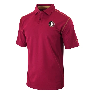 Columbia Sportswear Men's Florida State University High Stakes Polo Shirt