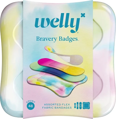 Welly Colorwash Bravery Badges 48 Count                                                                                         