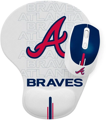 Prime Brands Group Atlanta Braves Mouse and Mouse Pad Combo                                                                     
