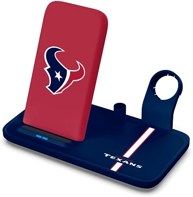 Prime Brands Group Houston Texans Wireless Charging Station                                                                     