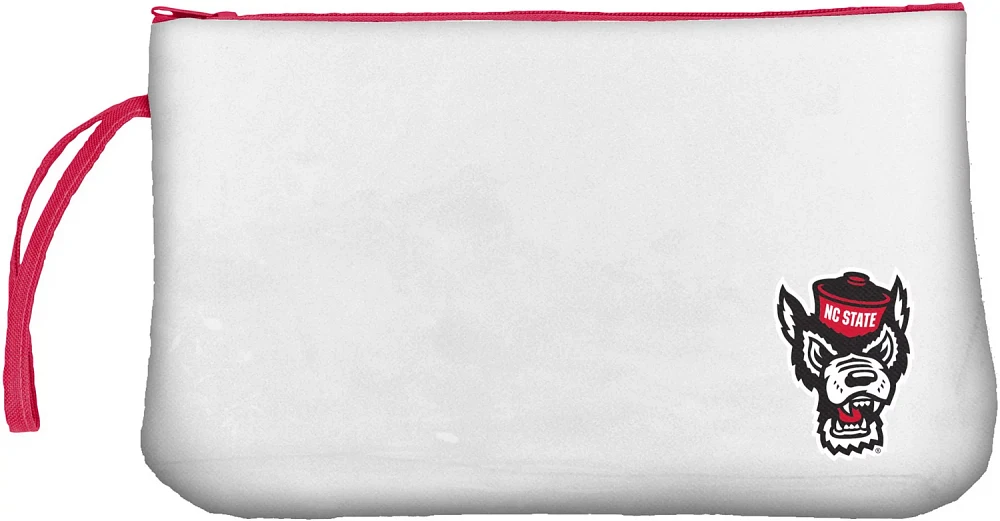 Logo Brands North Carolina State University Clear Wristlet                                                                      