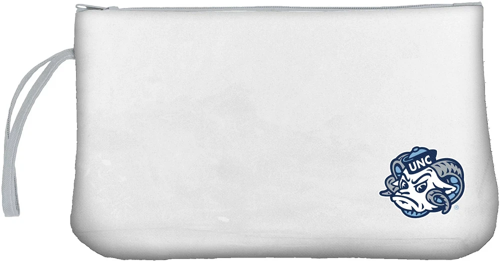 Logo Brands University of North Carolina Clear Wristlet                                                                         