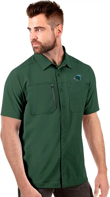 Antigua Men’s Tulane University Kickoff Limited Edition Woven Fishing Shirt