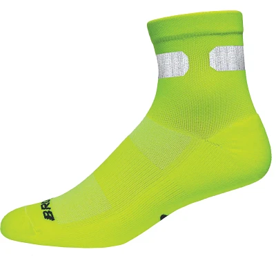 Brooks Adults' Carbonite Run Visible Quarter Socks