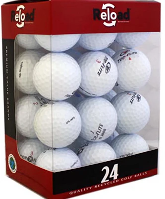Reload™ Optic Color Value Brands Recycled Golf Balls 24-Pack                                                                  