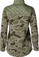 Magellan Outdoors Women's Campfire Mixed Media Pullover Sweatshirt