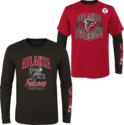 Outerstuff Boys' Atlanta Falcons Game Day 3-in-1 Combo T-shirt