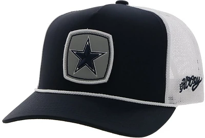Hooey Men's Dallas Cowboys Star Patch Rope Cap                                                                                  