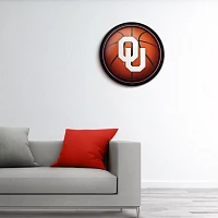 The Fan-Brand University of Oklahoma Basketball Modern Disc Sign                                                                