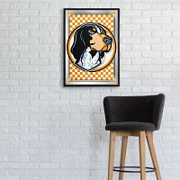 The Fan-Brand University of Tennessee Team Spirit Mascot Framed Mirrored Wall Sign                                              