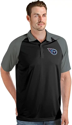 Antigua Men's Tennessee Titans Nova Polo Shirt