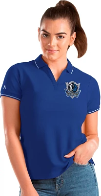 Antigua Women's Dallas Mavericks Affluent Polo Shirt