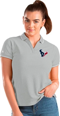 Antigua Women's Houston Texans Affluent Polo Shirt