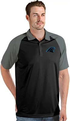 Antigua Men's Carolina Panthers Nova Polo Shirt