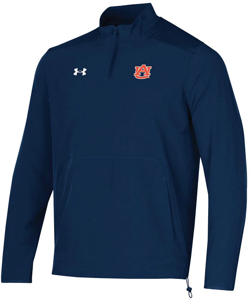 Under Armour Auburn Navy Half Zip Pullover Under Armour Men's
