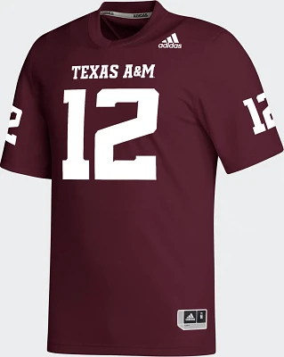 adidas Men's Texas A&M University Home Replica Football Jersey