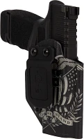 Mission First Tactical American Eagle Emblem Springfield Hellcat Micro-Compact 9mm AIWB Kydex Style Holster                     