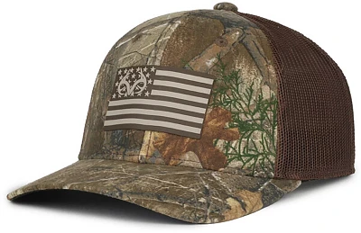 RealTree Men’s Americana Pro-Round Mesh Back Adjustable Hat                                                                   