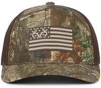 RealTree Men’s Americana Pro-Round Mesh Back Adjustable Hat                                                                   