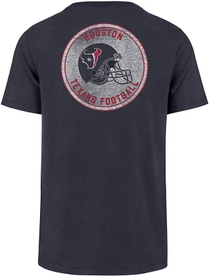 '47 Men's Houston Texans Open Field Franklin Graphic Short Sleeve T-shirt