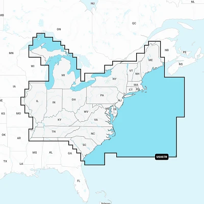 Garmin NAUS007R U.S. East Map SD Card                                                                                           