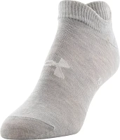 Under Armour Essential 2.0 Performance Training No-Show Socks 6 Pack