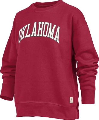 Three Square Women's University of Oklahoma Cozy Fleece Sweater                                                                 