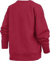 Three Square Women's University of Oklahoma Cozy Fleece Sweater                                                                 