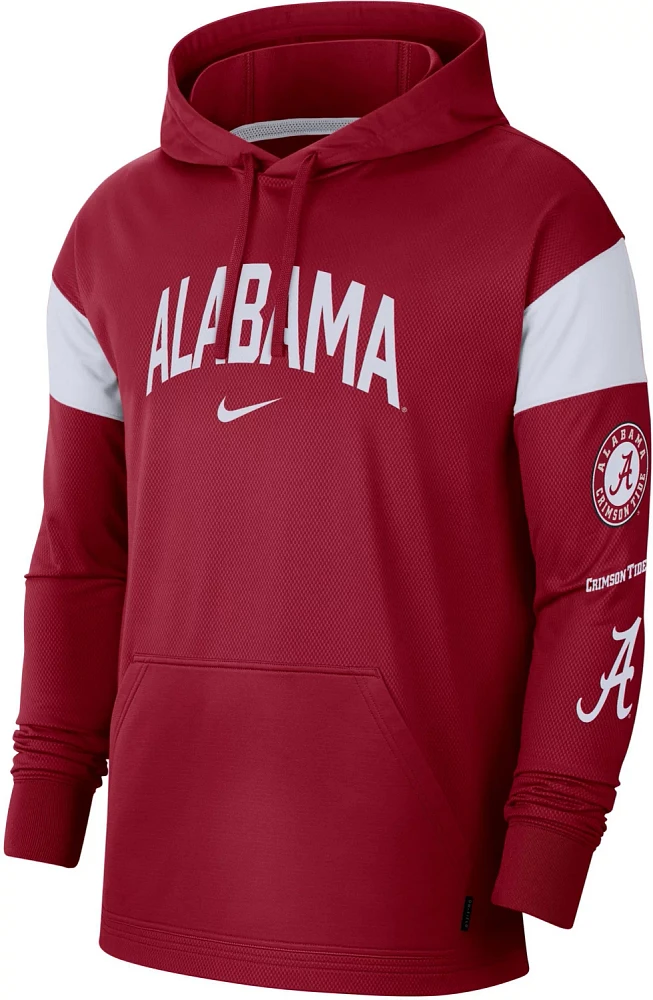 Nike Men's University of Alabama Dri-FIT Pullover Hoodie