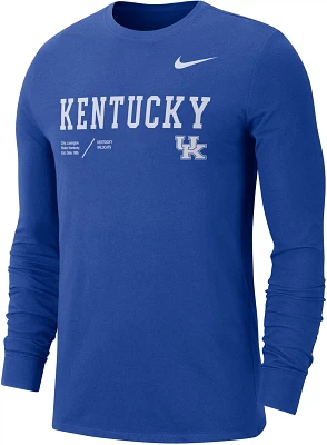 Nike Men's University of Kentucky Dri-FIT Team Long Sleeve T-shirt