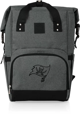 Picnic Time Tampa Bay Buccaneers On The Go Roll-Top Cooler Backpack                                                             